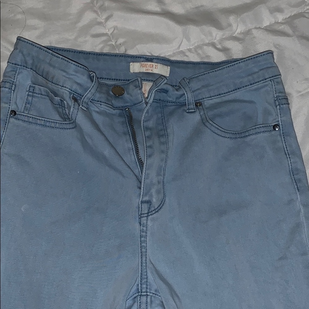 high waisted skinny jeans